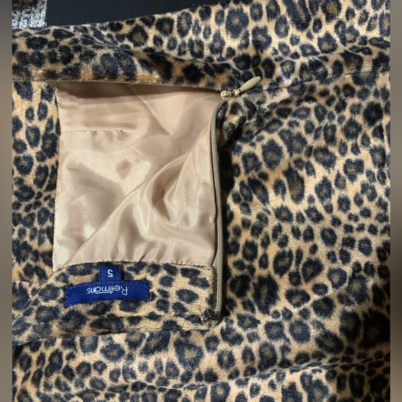 Animal print straight skirt - Picture 3 of 3